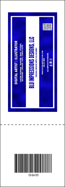 Tuscany Event Ticket Product Back