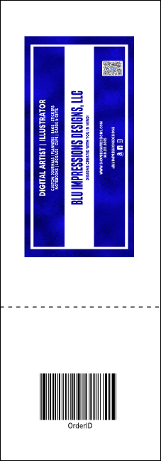 Lymphoma Raffle Ticket Product Back