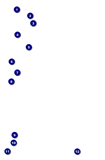 Holiday Gift Drink Ticket Front Field Markers