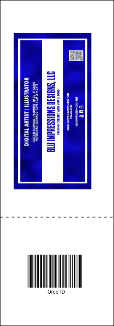 Mexican Fiesta Raffle Ticket Product Back