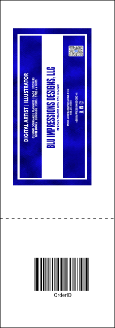 Farmer's Market Raffle Ticket Product Back