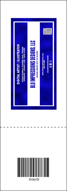 Royal Raffle Ticket Product Back