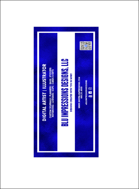 Bridal Invitation Product Back