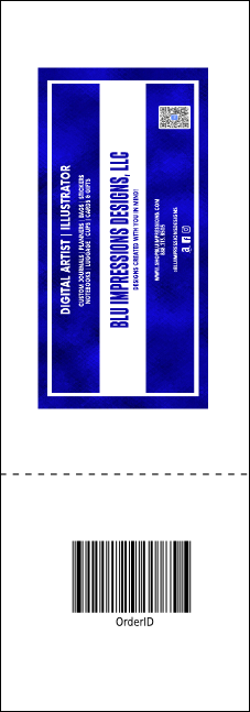 Bridal Raffle Ticket Product Back