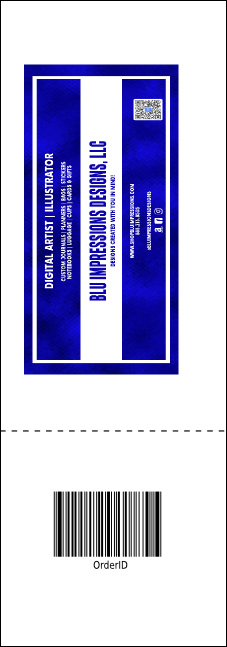 Baking Raffle Ticket Product Back