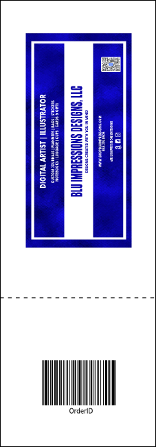 Comic Book Raffle Ticket Product Back