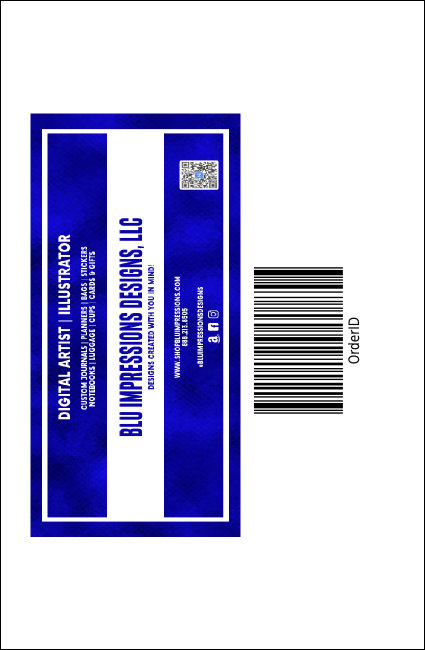 Chinese New Year Horse Drink Ticket Product Back