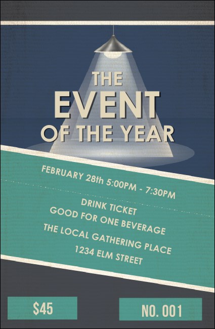 All Purpose Lights Drink Ticket Product Front