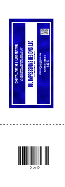 Rainbow Raffle Ticket Product Back