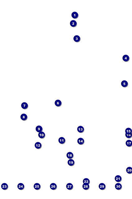 Squares Logo Poster Front Field Markers