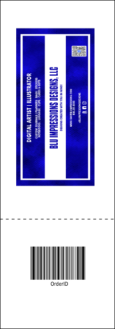 Books Raffle Ticket Product Back