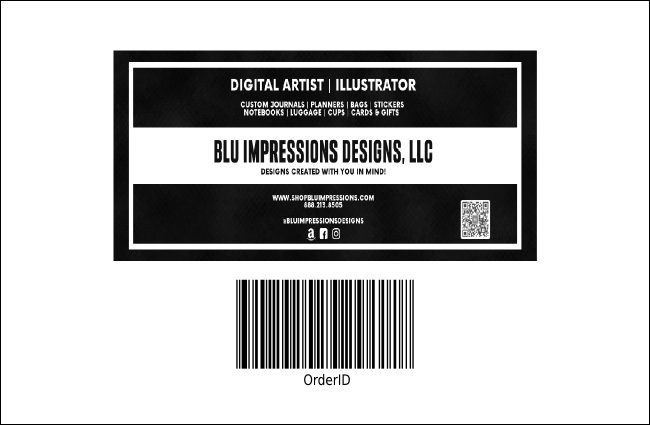 Hip Hop BW Drink Ticket Product Back