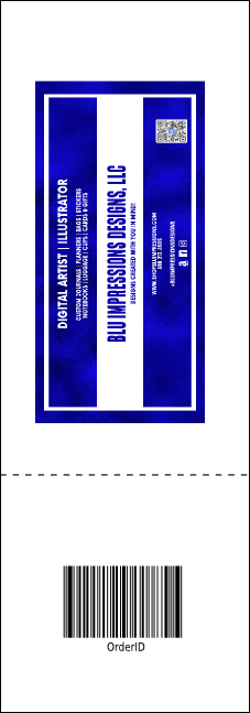 Outer Space Raffle Ticket Product Back