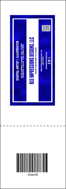 Paradise Raffle Ticket Product Back