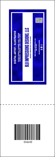 Poetry Raffle Ticket Product Back