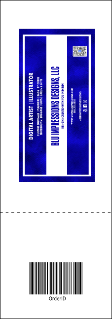 Spanish Festival Raffle Ticket Product Back