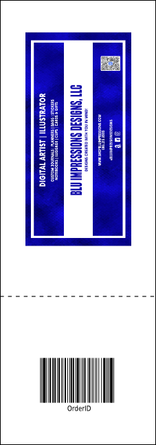 Spanish Flag Raffle Ticket Product Back