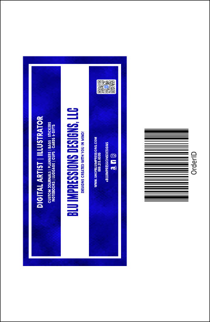 Women's Expo Abstract VIP Event Badge Small Product Back