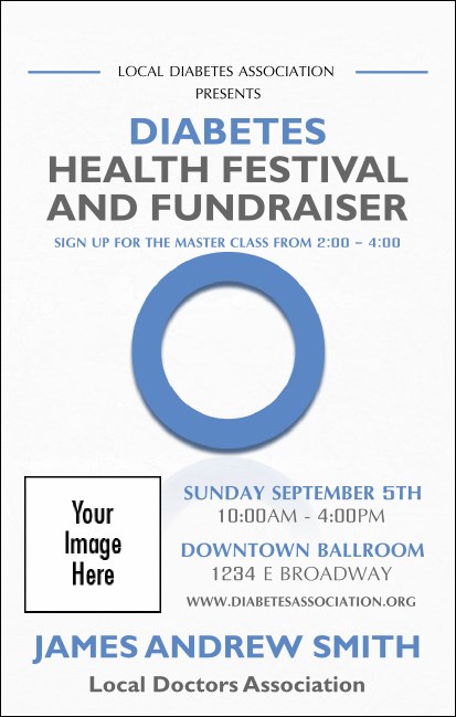 Diabetes VIP Event Badge Medium