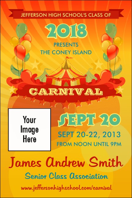 Carnival Economy Event Badge Product Front