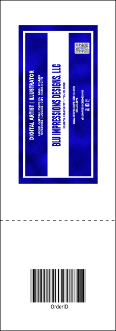 Dance Silhouette Reserved Event Ticket Product Back