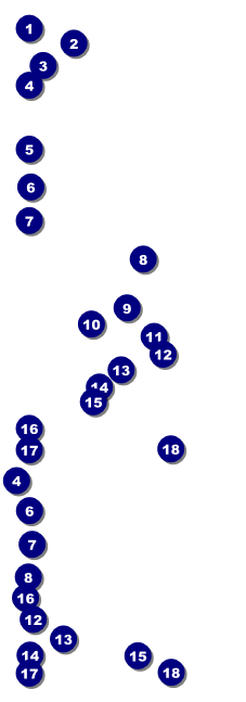 Napa Valley Reserved Event Ticket Front Field Markers