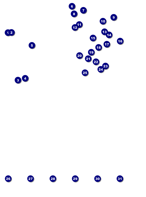 Nevada Flyer Front Field Markers