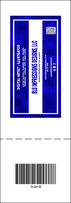 Blizzard Reserved Event Ticket Product Back