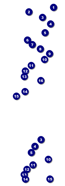 Casino Dealer Reserved Event Ticket Front Field Markers