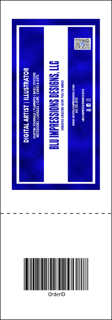 Christmas Tree 001 Reserved Event Ticket Product Back