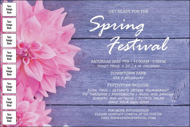 Spring Festival 2 Image Poster Product Front