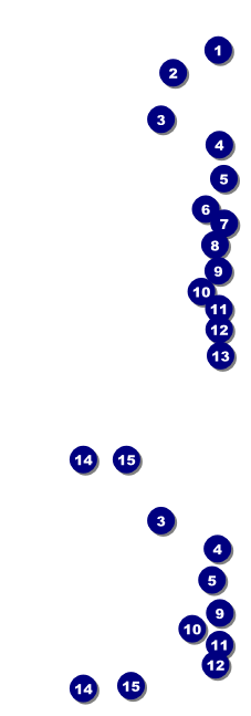 Sounds of Notes Event Ticket Front Field Markers