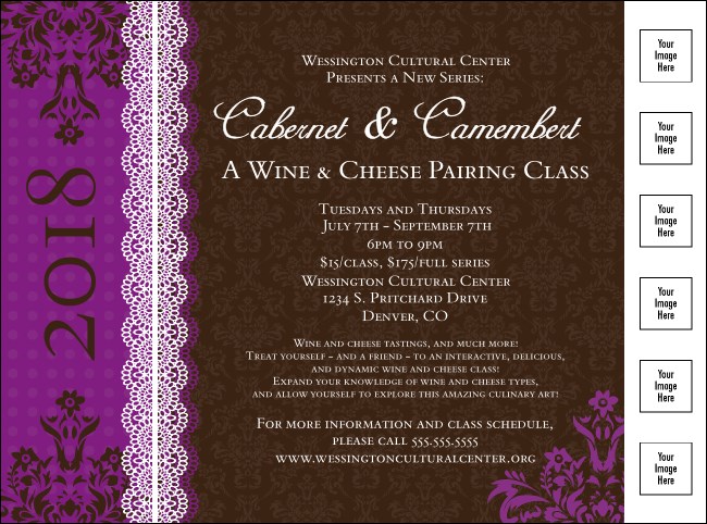 Year Fancy Logo Flyer Product Front