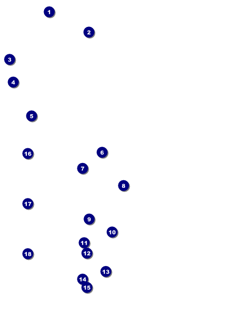 Retro Chalkboard Logo Flyer Front Field Markers