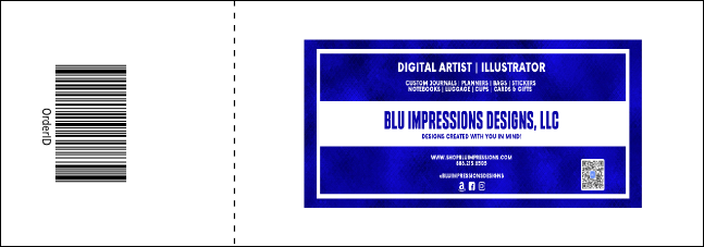 Freestyle Raffle Ticket Product Back