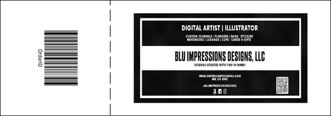 50/50 All Purpose Logo Raffle Ticket 0007 Product Back