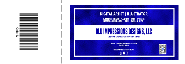 Color Logo Event Ticket 0007 Product Back