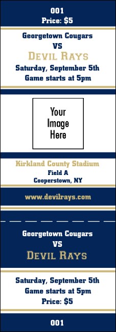 Navy and Gold Event Ticket 0007 Product Front