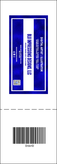 Dance Recital Reserved Event Ticket Product Back