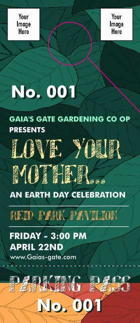 Earth Day Organic Hang Tag