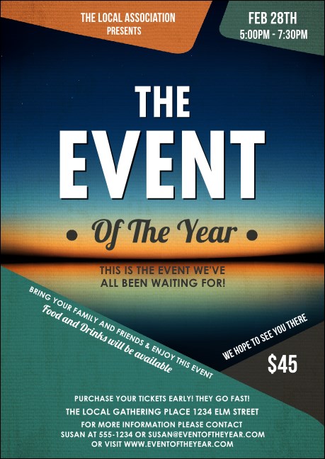 All Purpose Horizon Postcard Mailer Product Front