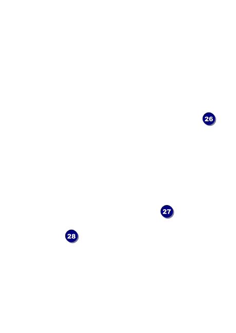 Holiday Snowflake Postcard Mailer Back Field Markers