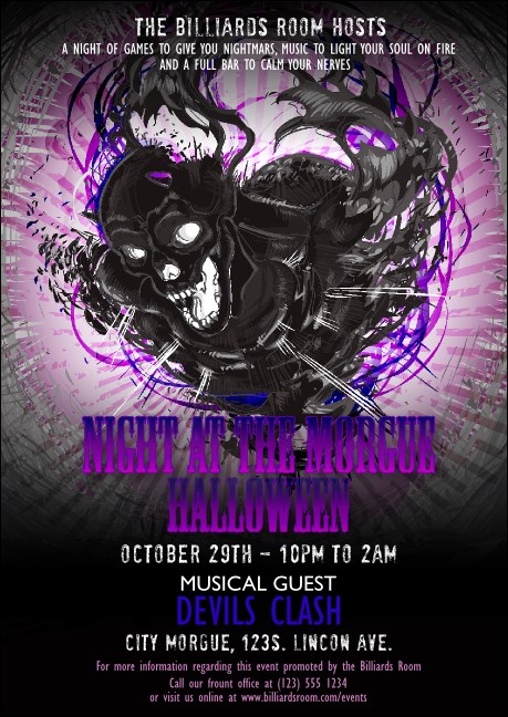 Demon Explosion Postcard Mailer