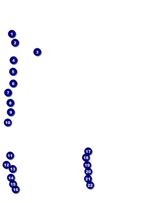 Crash Zone Postcard Mailer Front Field Markers