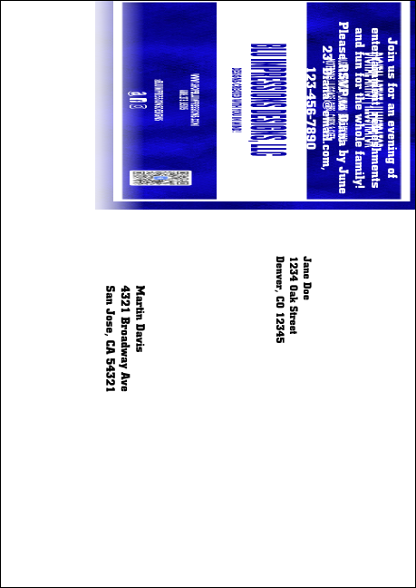 Cricket 2 Postcard Mailer Product Back