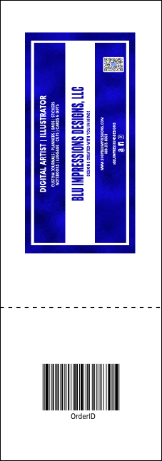 Indian Music Blue Event Ticket Product Back