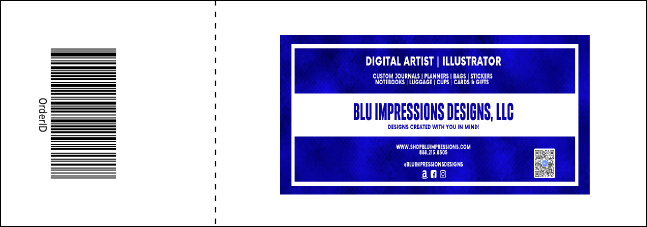 Orange Ribbon Reserved Event Ticket Product Back