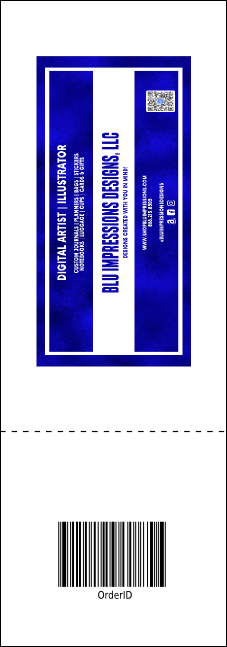 Baseball Event Ticket Product Back