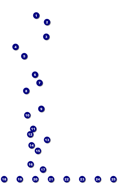 Christmas Angel  Image Poster Front Field Markers