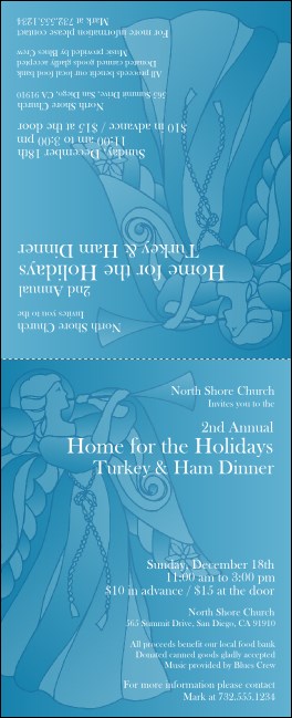 Christmas Angel  Table Tent